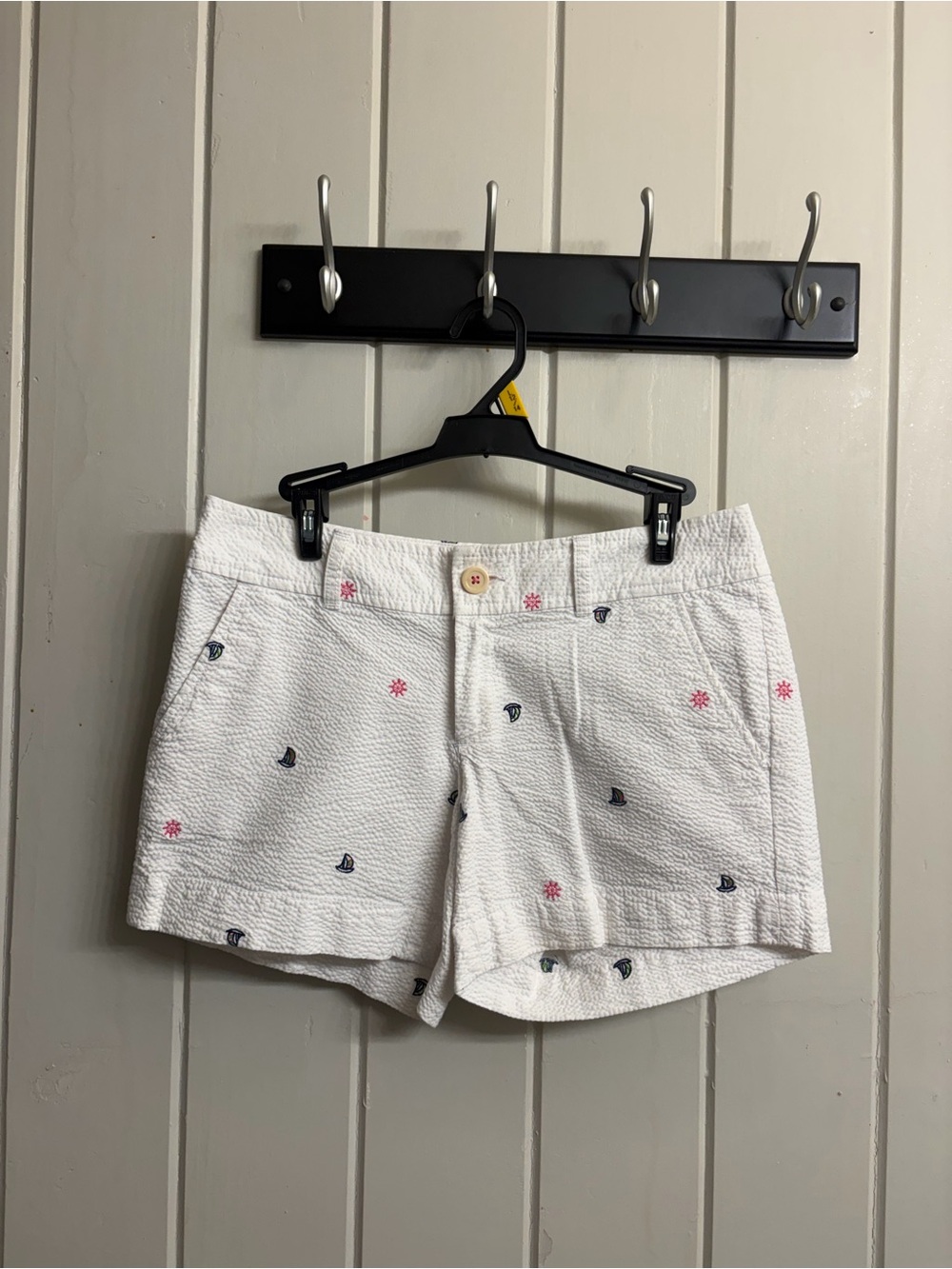 Lilly Pulitzer White Embroidered Shorts 4